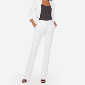 Express White Columnist Pants
